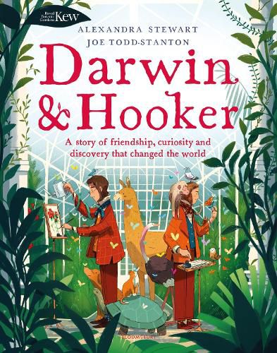 Cover image for Kew: Darwin and Hooker: A story of friendship, curiosity and discovery that changed the world