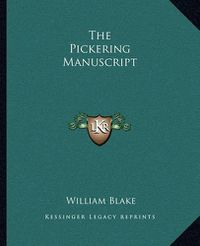 Cover image for The Pickering Manuscript