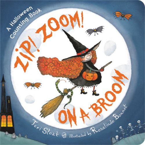 Cover image for Zip! Zoom! On a Broom