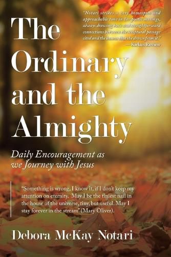 Cover image for The Ordinary and the Almighty: Daily Encouragement as We Journey with Jesus