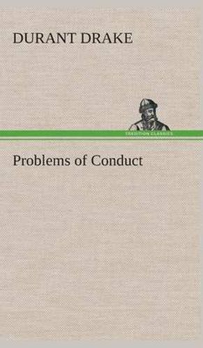 Cover image for Problems of Conduct