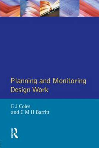 Cover image for Planning and Monitoring Design Work