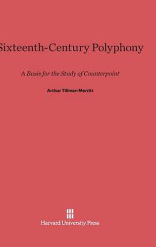 Cover image for Sixteenth-Century Polyphony