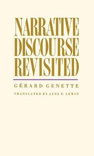 Cover image for Narrative Discourse Revisited