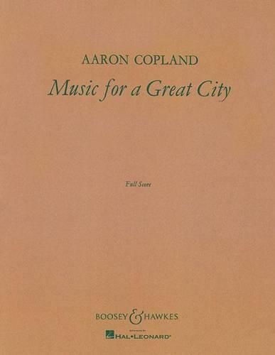 Cover image for Music for a Great City