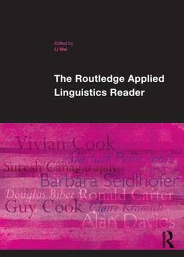 Cover image for The Routledge Applied Linguistics Reader