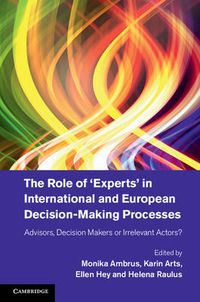 Cover image for The Role of 'Experts' in International and European Decision-Making Processes: Advisors, Decision Makers or Irrelevant Actors?