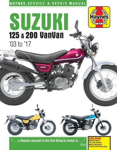 Cover image for Suzuki RV125/200 Vanvan ('03 - '16)