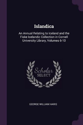 Cover image for Islandica