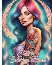 Cover image for Tattoo Coloring Book