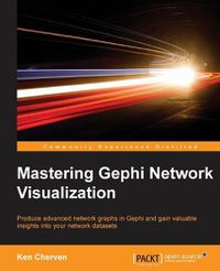 Cover image for Mastering Gephi Network Visualization