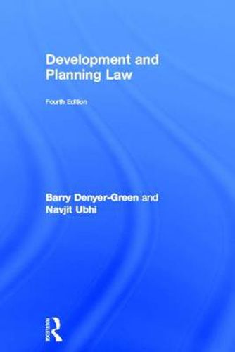 Cover image for Development and Planning Law