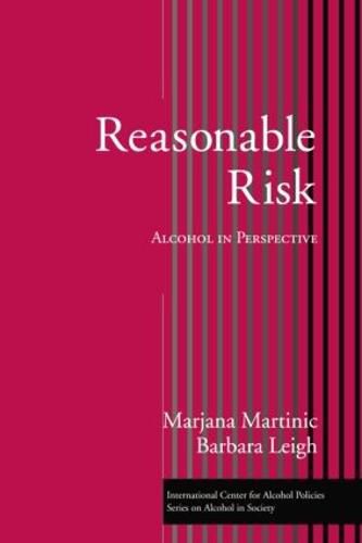 Cover image for Reasonable Risk: Alcohol in Perspective