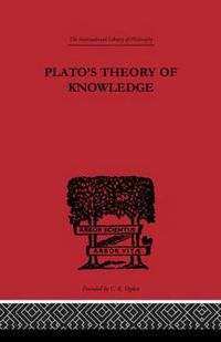 Cover image for Plato's Theory of Knowledge