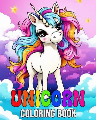 Cover image for Unicorn Coloring Book