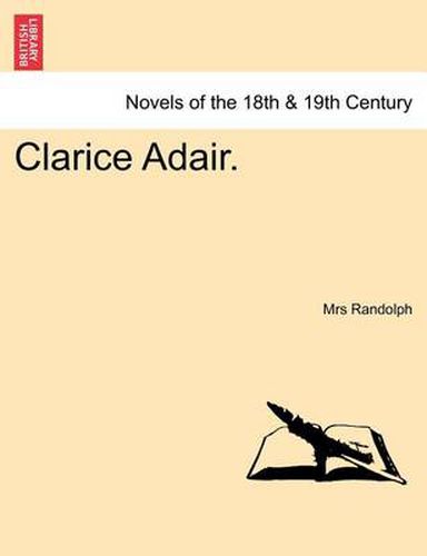 Cover image for Clarice Adair.