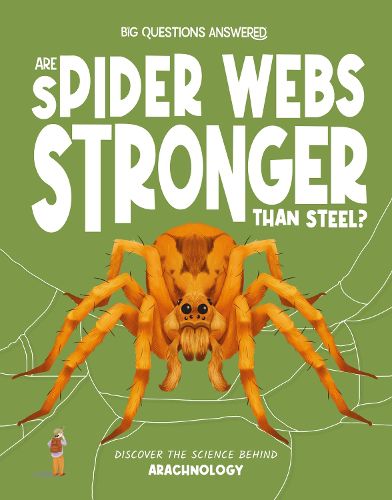 Cover image for Are Spider Webs Stronger Than Steel?