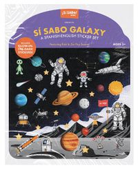 Cover image for Si Sabo Galaxy: A Bilingual Reusable Sticker Play Set