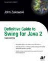 Cover image for Definitive Guide to Swing for Java 2