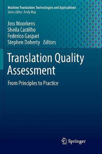 Cover image for Translation Quality Assessment: From Principles to Practice