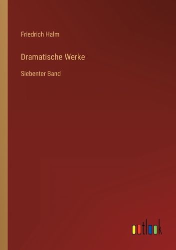 Cover image for Dramatische Werke