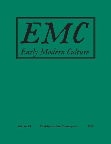 Cover image for Early Modern Culture: