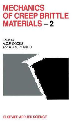 Cover image for Mechanics of Creep Brittle Materials 2