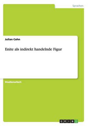 Cover image for Enite als indirekt handelnde Figur