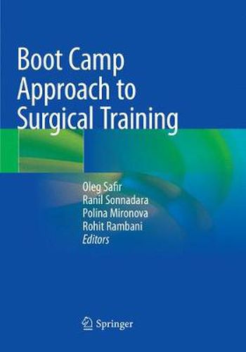 Cover image for Boot Camp Approach to Surgical Training