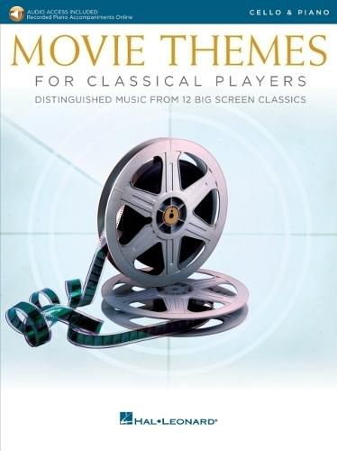 Cover image for Movie Themes for Classical Players - Cello: Distinguished Music from 13 Big Screen Classics