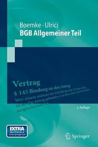 Cover image for BGB Allgemeiner Teil