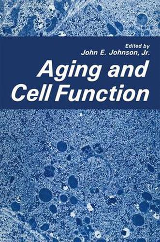 Cover image for Aging and Cell Function