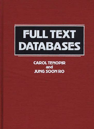 Cover image for Full Text Databases