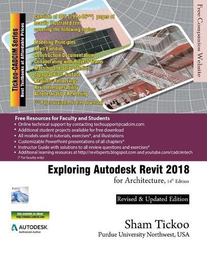 Cover image for Exploring Autodesk Revit 2018 for Architecture