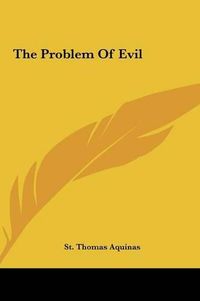 Cover image for The Problem of Evil the Problem of Evil