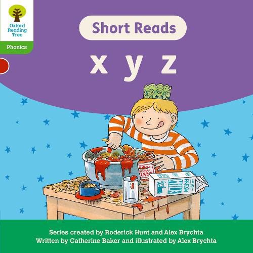 Cover image for Oxford Reading Tree: Floppy's Phonics Decoding Practice: Oxford Level 2: Short Reads: x y z