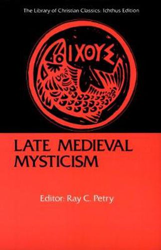 Cover image for Late Medieval Mysticism