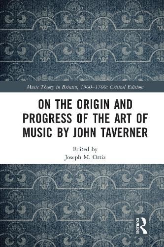 Cover image for On the Origin and Progress of the Art of Music by John Taverner