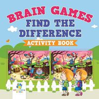 Cover image for Brain Games Find the Difference Activity Book