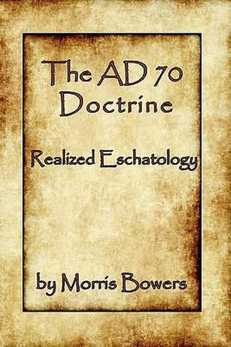 Cover image for The A.D. 70 Theory