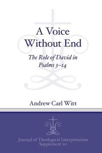 Cover image for A Voice Without End: The Role of David in Psalms 3-14