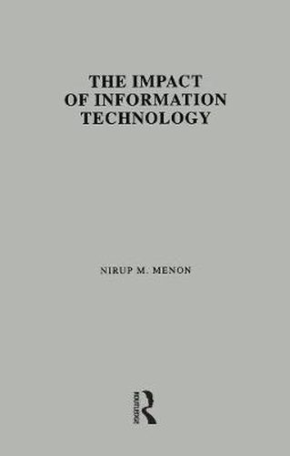 Cover image for The Impact of Information Technology: Evidence from the Healthcare Industry