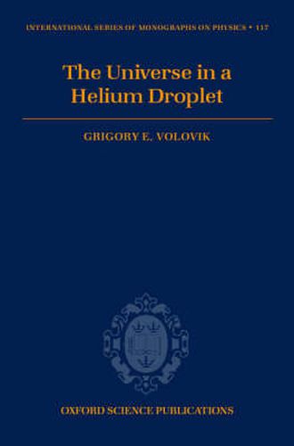 Cover image for The Universe in a Helium Droplet