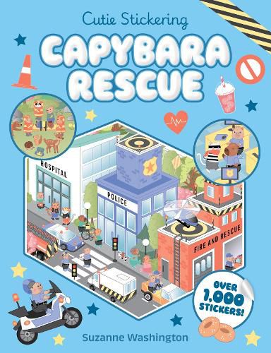 Cover image for Capybara Rescue (Cutie Stickering #2)