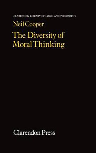 Cover image for The Diversity of Moral Thinking