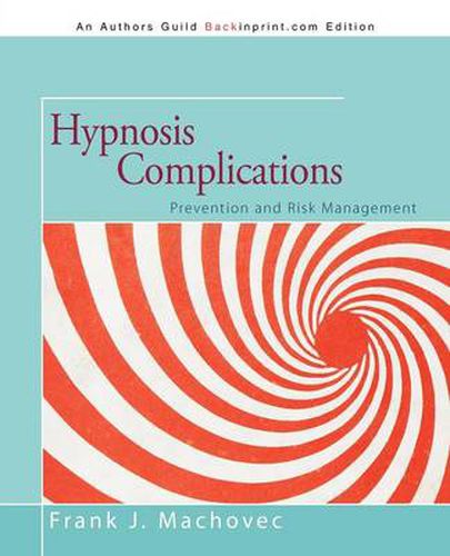 Cover image for Hypnosis Complications