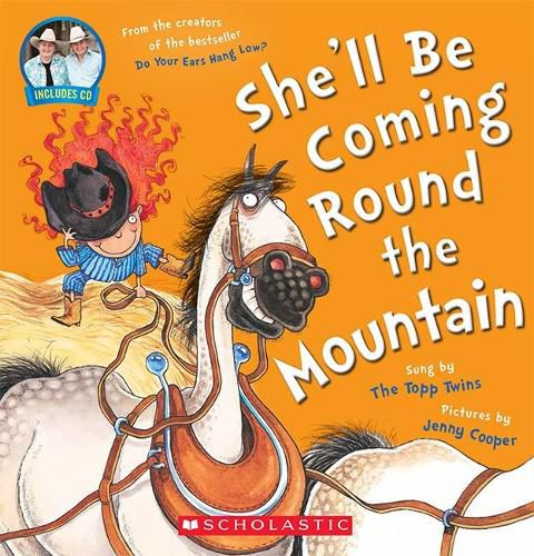 Cover image for She'll Be Coming Round the Mountain BOARD BOOK + CD