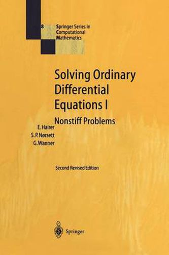 Solving Ordinary Differential Equations I: Nonstiff Problems