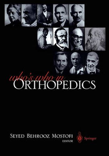 Cover image for Who's Who in Orthopedics
