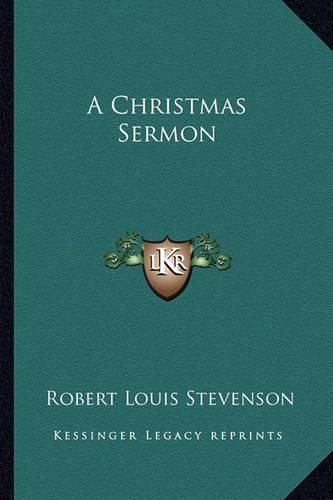 Cover image for A Christmas Sermon